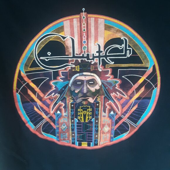 Clutch Earth Rocker World Tour Shirt 2014 Official  2 Sided T-Shirt Size Large - Picture 4 of 7
